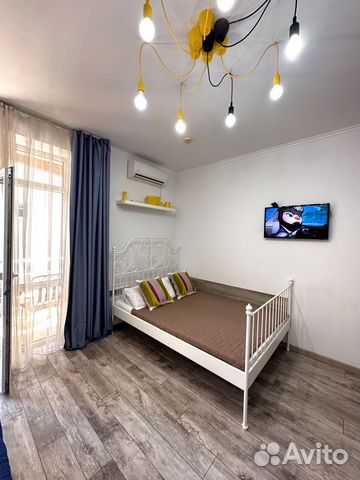 

Квартира-студия, 28 м², 2 кровати