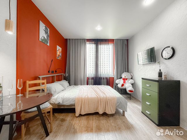 

Квартира-студия, 23 м², 1 кровать