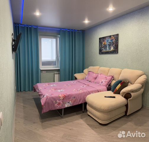

1-к. квартира, 35 м², 2 кровати