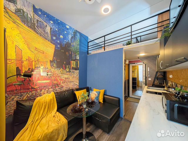 

Квартира-студия, 24 м², 2 кровати