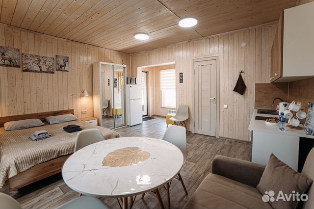 

Квартира-студия, 30 м², 2 кровати