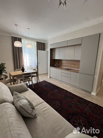 

Квартира-студия, 40 м², 2 кровати