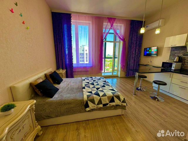 

Квартира-студия, 32 м², 1 кровать