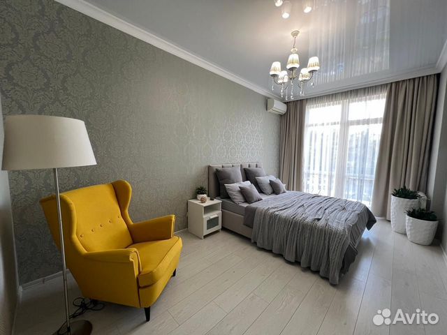 

1-к. квартира, 56 м², 2 кровати