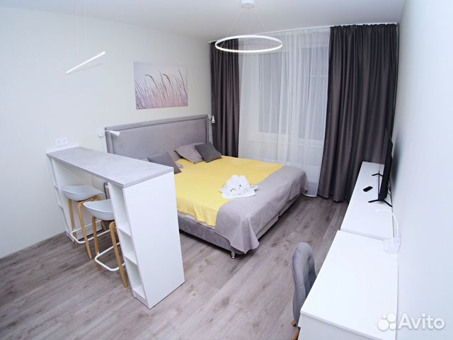 

Квартира-студия, 28 м², 1 кровать
