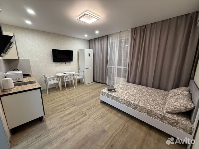 

Квартира-студия, 30 м², 2 кровати