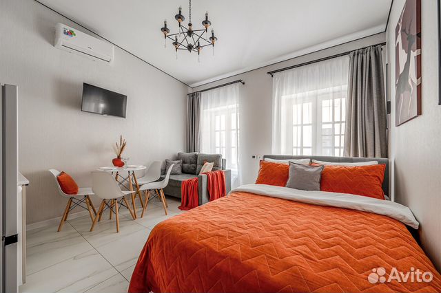 

Квартира-студия, 33 м², 3 кровати