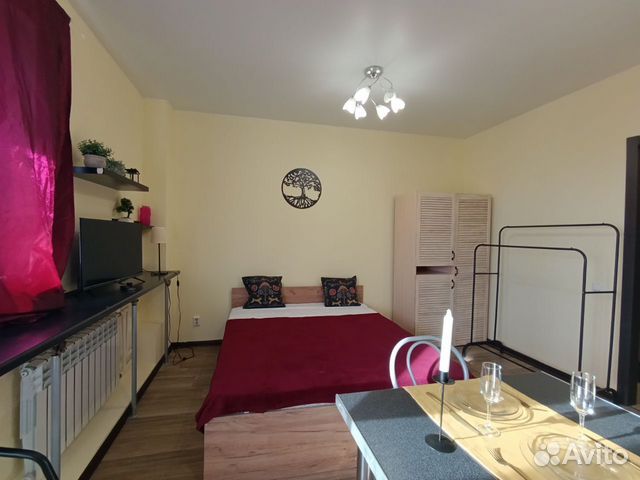 

Квартира-студия, 24 м², 1 кровать