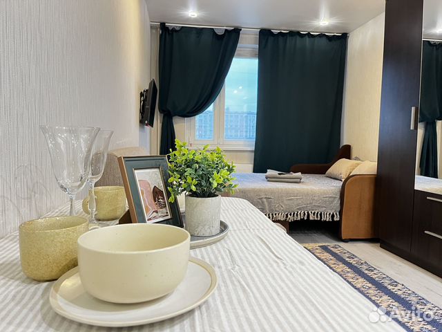 

Квартира-студия, 23 м², 3 кровати