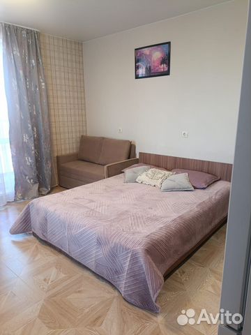 

Квартира-студия, 30 м², 2 кровати