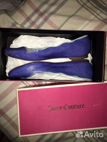 Балетки juicy couture пурпурные Балетки juicy couture пурпурные