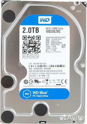 Продам жесткие диски WD 2TB