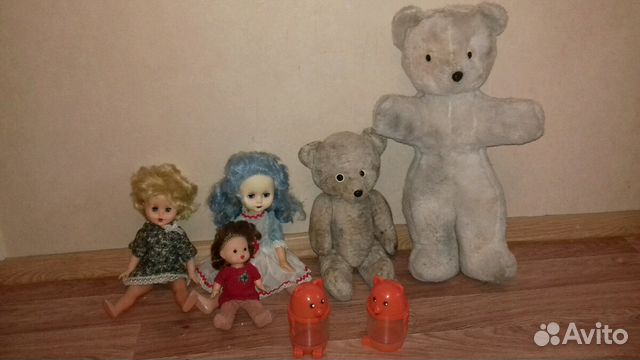 Куклы,мишки и др.СССР