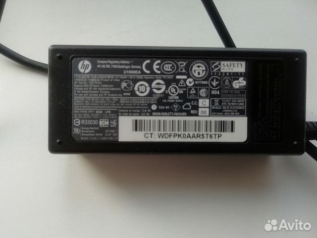 Блок питания HP для ноутбука, компьютера. Новый Блок питания HP для ноутбука, компьютера. Новый