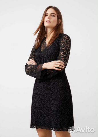 Новое кружевное платье Violeta by Mango р54-56 Новое кружевное платье Violeta by Mango р54-56