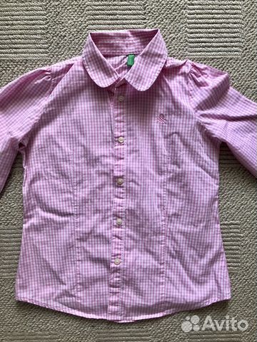 Рубашки benetton 120см и 130 см Рубашки benetton 120см и 130 см