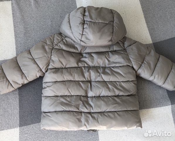 Куртка стеганая тёплая Zara, р-р 80 Куртка стеганая тёплая Zara, р-р 80