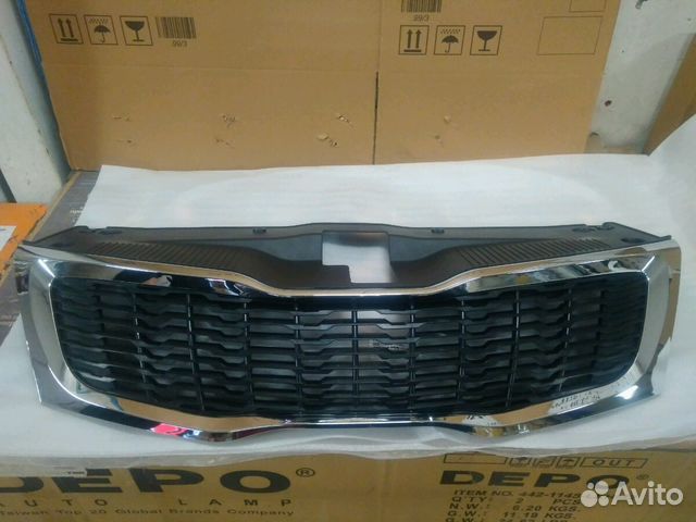 Решетка радиатора Рио 3 Rio 2011- новая Решетка радиатора Рио 3 Rio 2011- новая