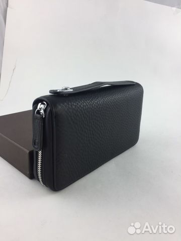 Мужской кожаный клатч Hugo Boss арт.9708