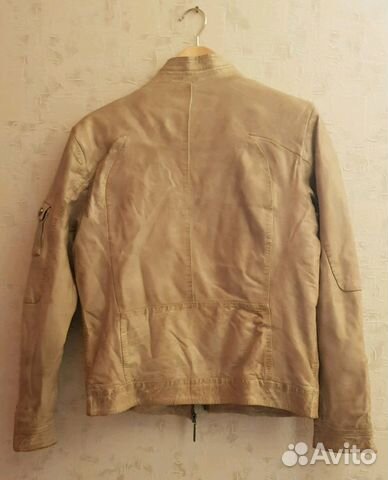 Кожаная куртка мужская Jorg Weber новая, р.50