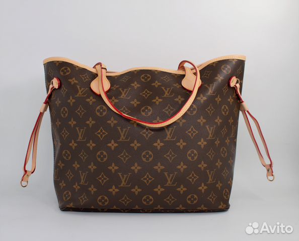 Кожаная сумка шоппер Луи Виттон Louis Vuitton