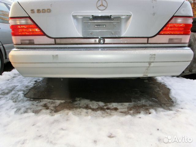 Бампер задний Мерседес W140