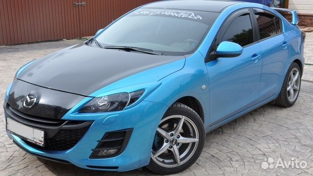 Накладки на фары (реснички) для Mazda 3 HB