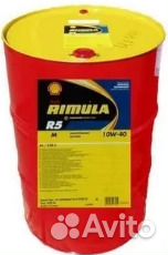 Масло моторное Shеll Rimula R5 Е 10w40(CI-4) 209 л