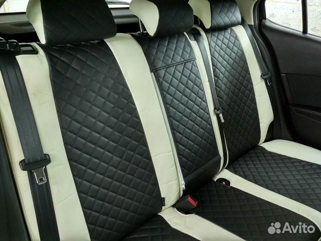 Настоящие чехлы Автопилот (ромб) nissan Qashqai 2 Настоящие чехлы Автопилот (ромб) nissan Qashqai 2