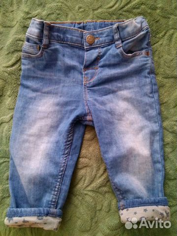 Джинсы h&m на мальчика (p74) 4-9 месяцев Джинсы h&m на мальчика (p74) 4-9 месяцев