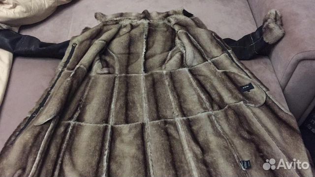 Дубленка из искусственного меха