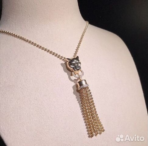 Золотое колье картиер Cartier