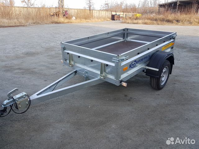 Прицеп усиленный оцинкованный люкс