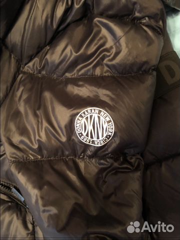 Dkny новый пуховик xs