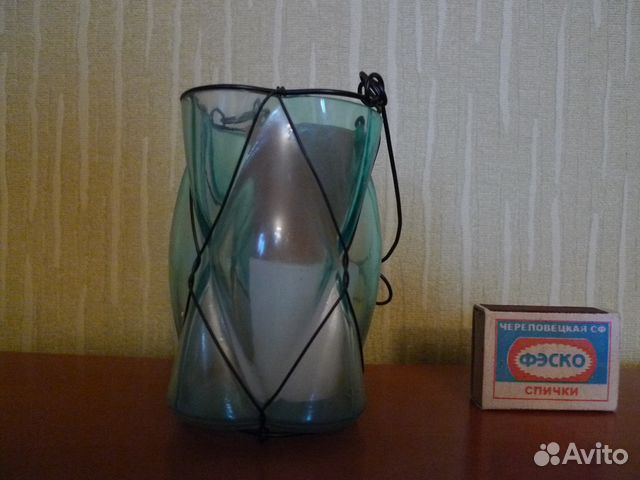 Подсвечник стеклянный Подсвечник стеклянный