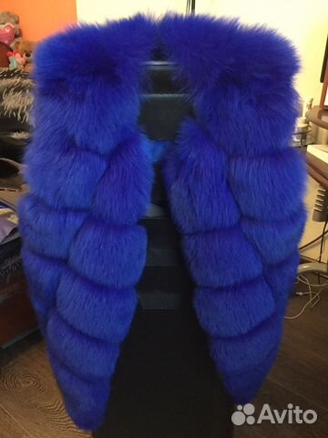 Жилет меховой «песец»