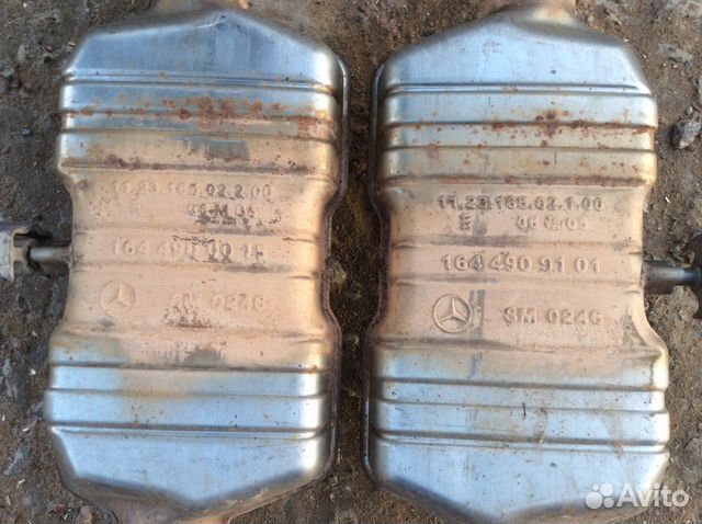 Глушитель в сборе M272 3.5 Mercedes W164 ML-class Глушитель в сборе M272 3.5 Mercedes W164 ML-class