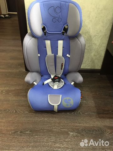 Автомобильное кресло geoby 9-36 кг. Синее