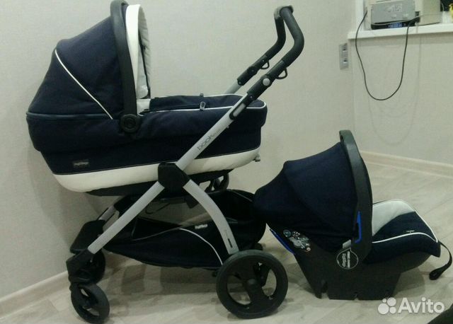 Коляска Peg perego book plus 2 в 1 (люлька +авто к