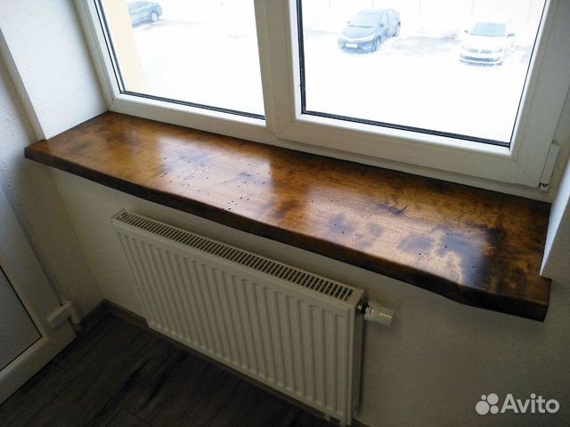 Подоконник из эпоксидной смолы своими руками