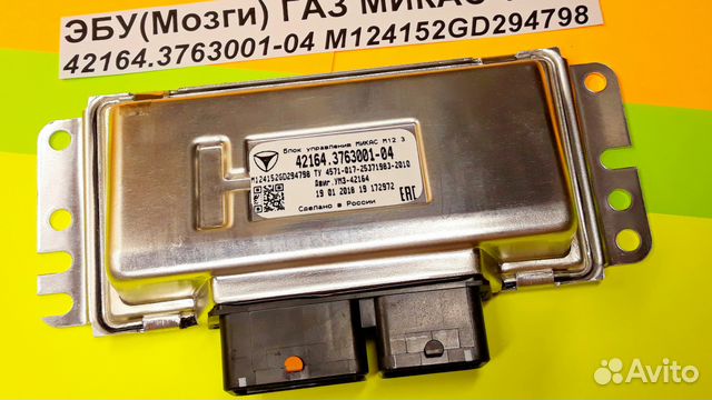 Эбу Мозги на Газ Микас 12.3 42164.3763001-04