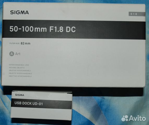 Sigma 50-100mm F1.8 DC art nikon F+USB dock