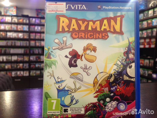 Б.У. игры PS vita Rayman Origins