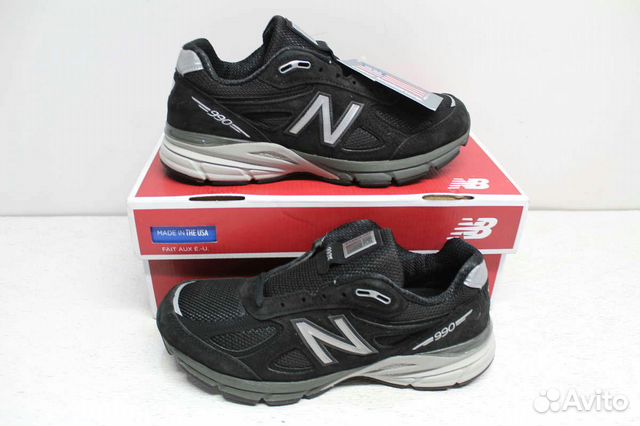 New Balance 990 BK4 (USA), р.8/38/25см и 8.5/38.5