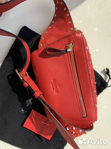 Поясная сумка Valentino Rockstud Spike новая