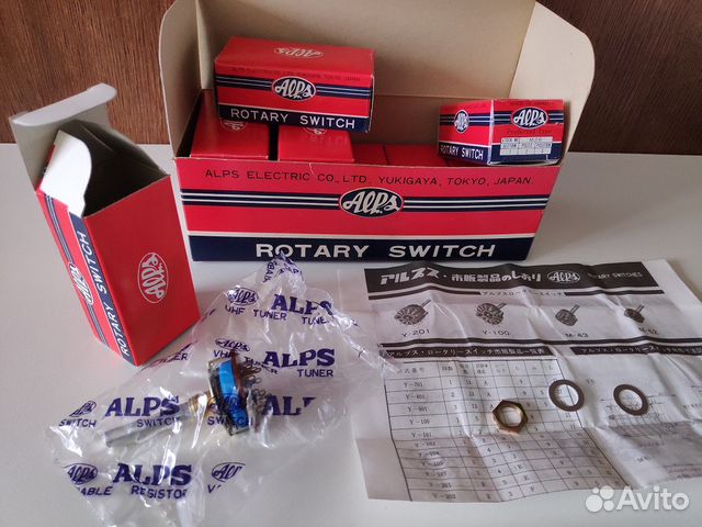 Потенциометр Alps и Tokyo Cosmos Tocos