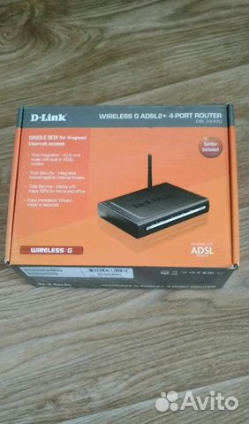Модем (роутер) D-Link DSL-2640U WI-FI