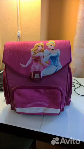 Ранец для девочки Disney c мешком для обуви