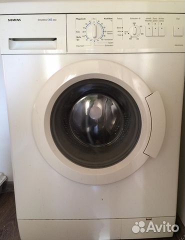 стиральная машина сименс немецкой сборки марка модели 2003 года.