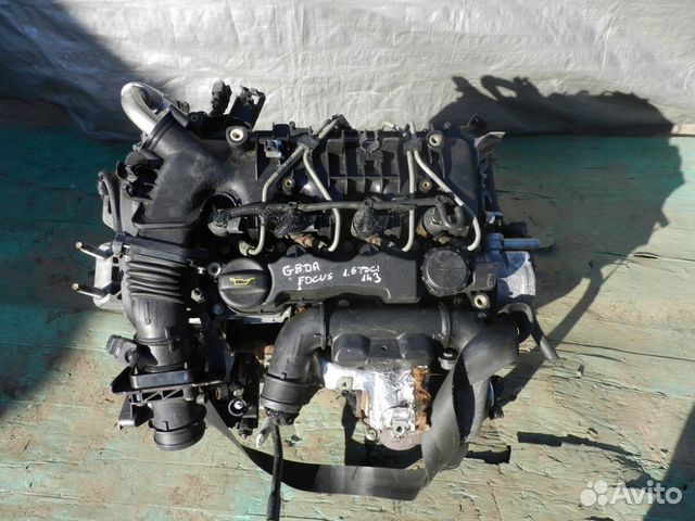 Контрактный Двигатель Пежо 1,6 hdi 9HZ